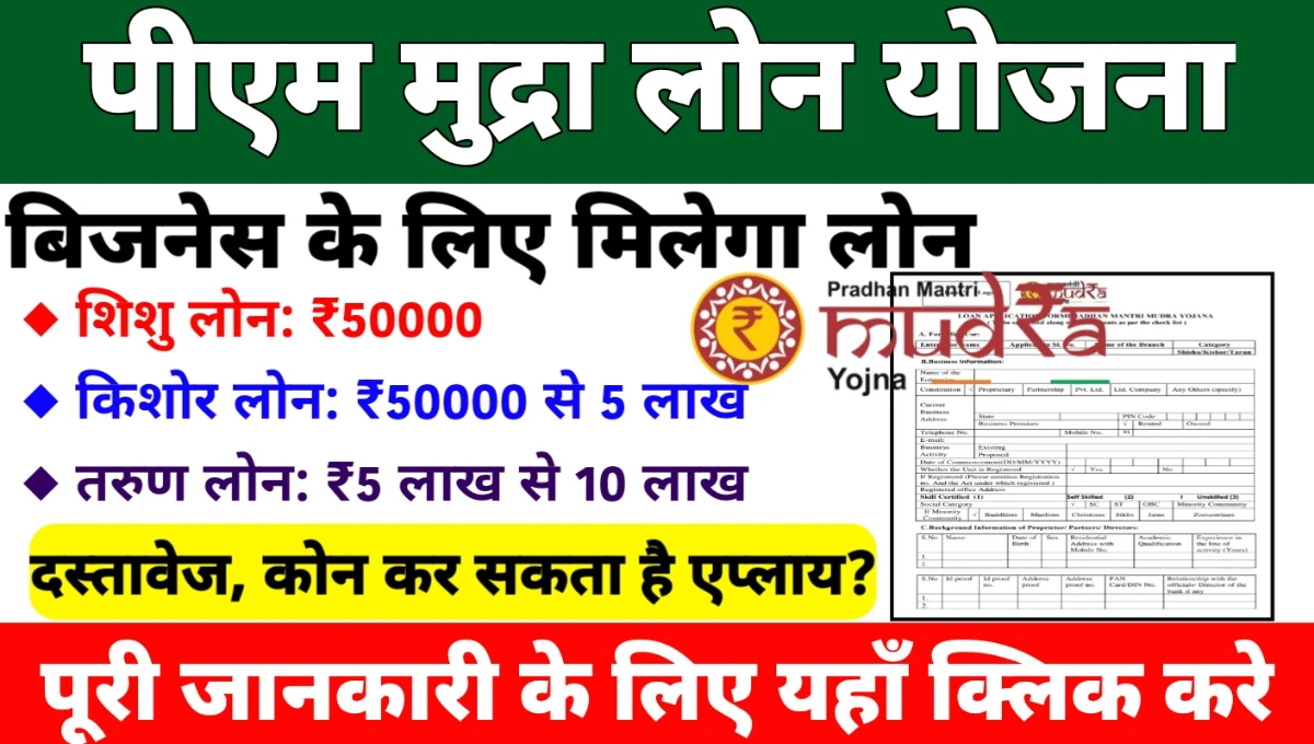 PM Mudra Loan Yojana